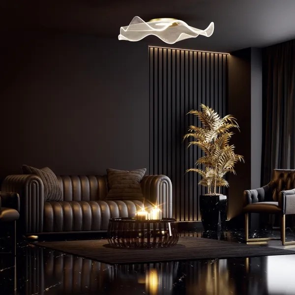 LED Mennyezeti lámpa LARGO LED/16W/230V arany