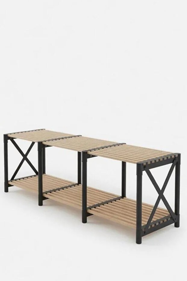 TV-állvány, fekete, 110 cm – TR282PTR1607