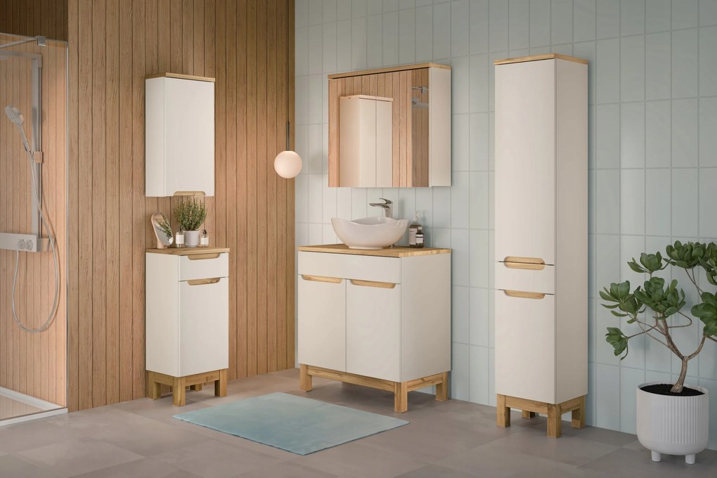 Mosdó alatti szekrény 80cm 2 ajtós