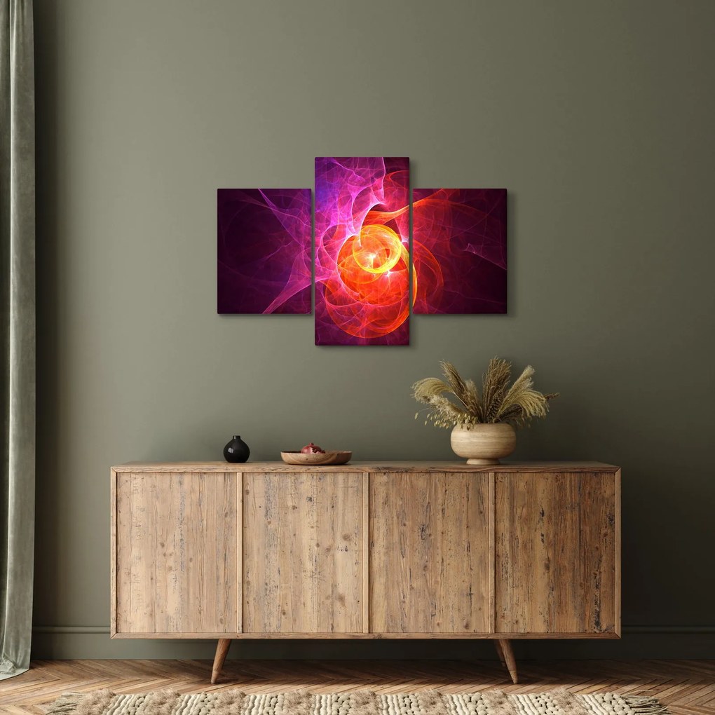 Modern absztrakt kép (90x60 cm)