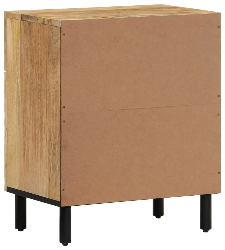 Tömör mangófa éjjeliszekrény 50 x 33 x 60 cm