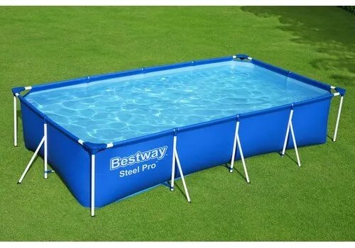 Bestway föld feletti medence Steel Pro, 401 x 211x 81 cm