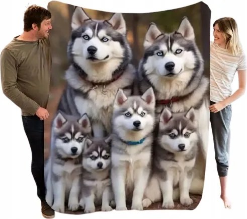 Nagy Husky Takaró Hatalmas Takaró Család Husky Takaró Kutyák Husky 150x220