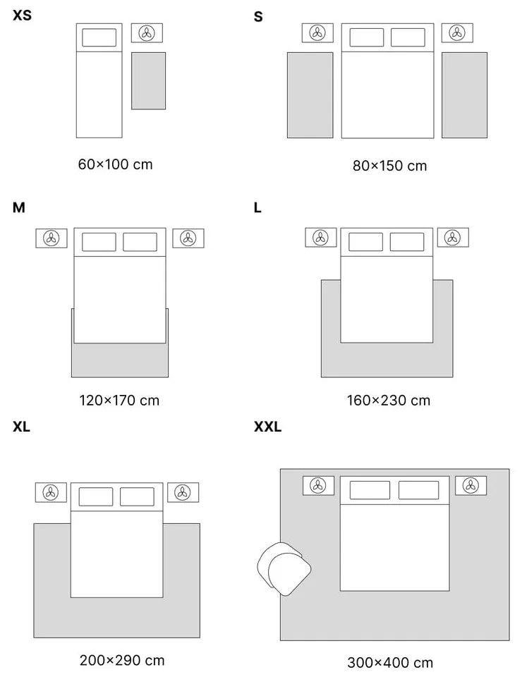 Kék-bézs szőnyeg 200x280 cm Terrain – Hanse Home