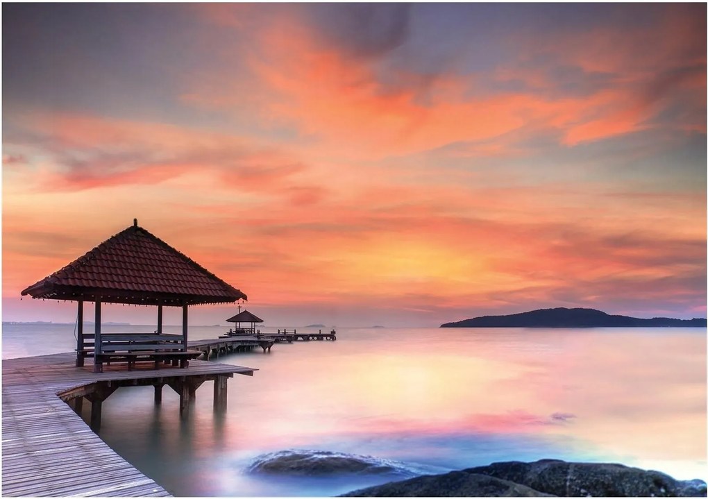 Fotótapéta Híd Gyönyörű Kilátás Fotótapéta 368 x 254 12626V8