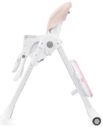 KINDERKRAFT - Gyerek étkezőszék YUMMY rózsaszín/fehér