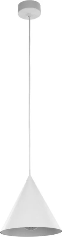 TK LIGHTING 10007 CONO Modern Függesztett Lámpa Fehér E27 IP20