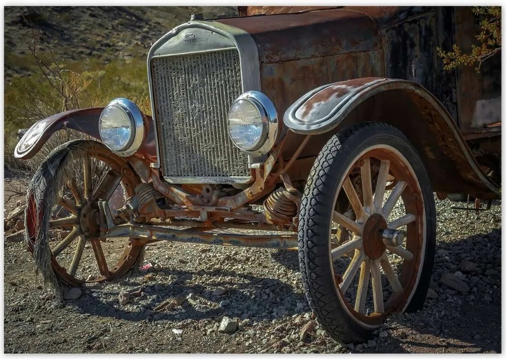 Poszterek 100x70 Amerikai teherautó