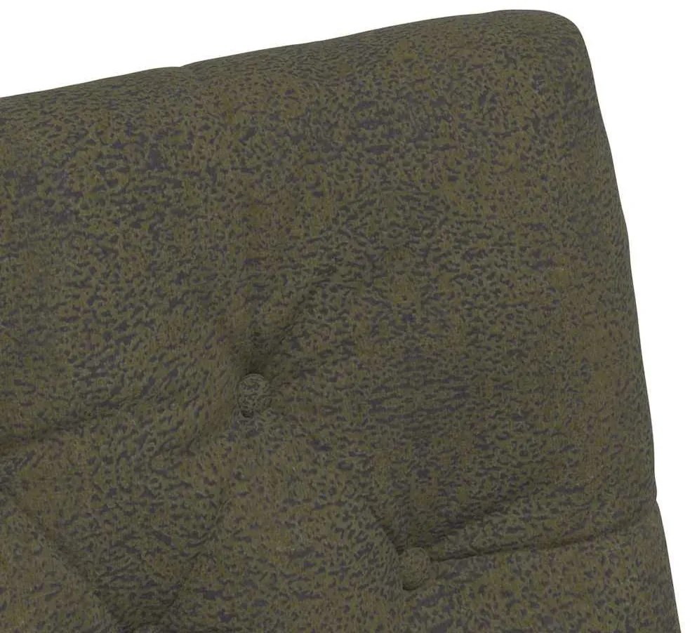 Kerekes Étkező Székek 2 pcs Katonai zöld 58 x 67 x 97 cm