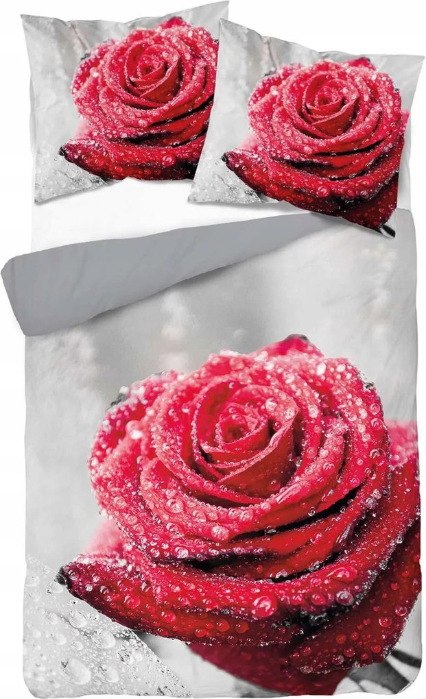 Ágyneműhuzat Garnitúra 160x200 Ágyneműhuzat Virágok Rózsa 4184A