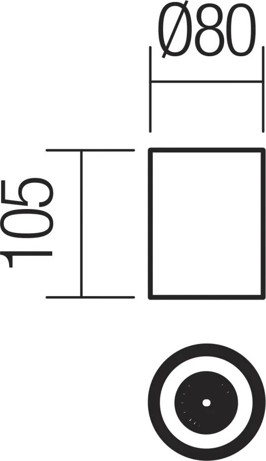 SMARTER 01-2164 KOA Hengeres Mennyezeti Lámpa GU10 IP20