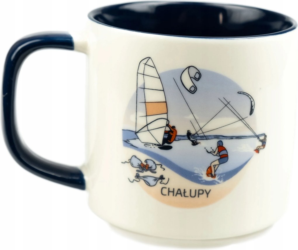 Bögre ajándék a tengerből emlék Balti-tenger kunyhók