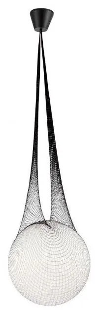 Redo 01-1973 - LED Csillár zsinóron ALLURIA 1xE27/7W/230V átm. 30 cm