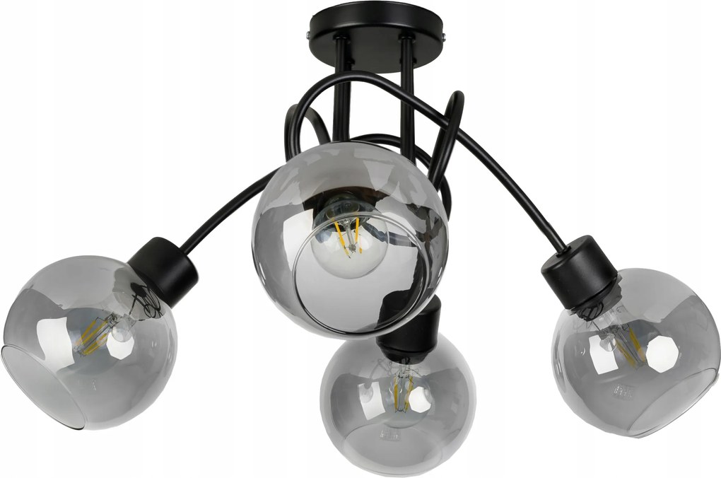 Mennyezeti Lámpa csillár lógó Loft plafon üveg