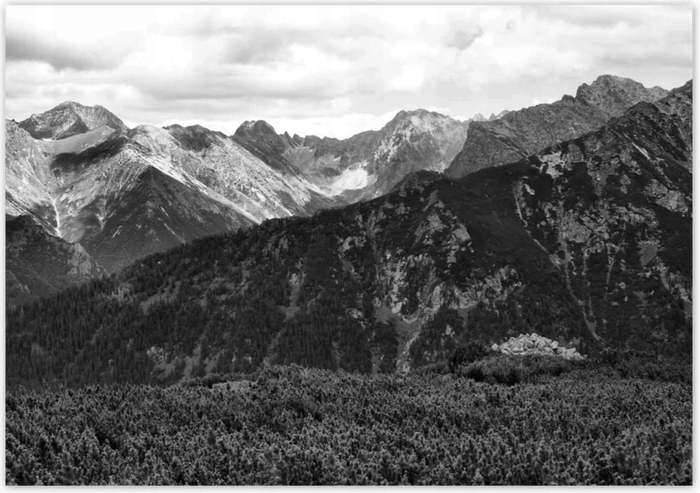 Poszterek 100x70 Tátra Lengyel hegyek Kilátás