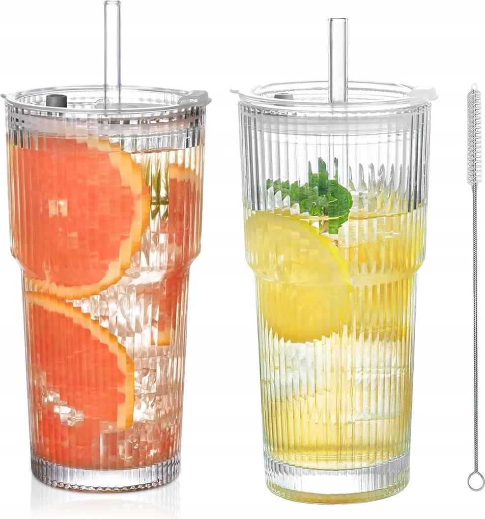 Latte Smoothie Pohár 600 ML 2 Db-os Szett