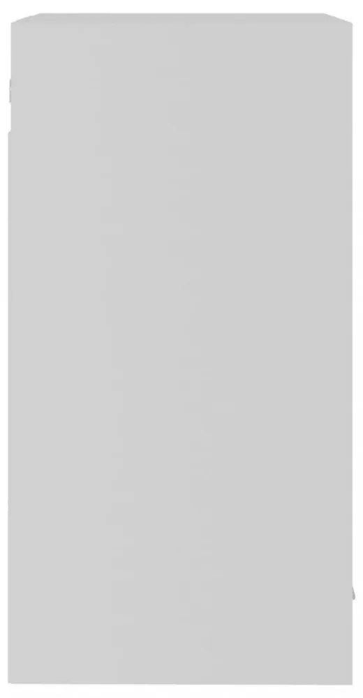 “Lyon” fehér szerelt fa függő üvegszekrény 40 x 31 x 60 cm