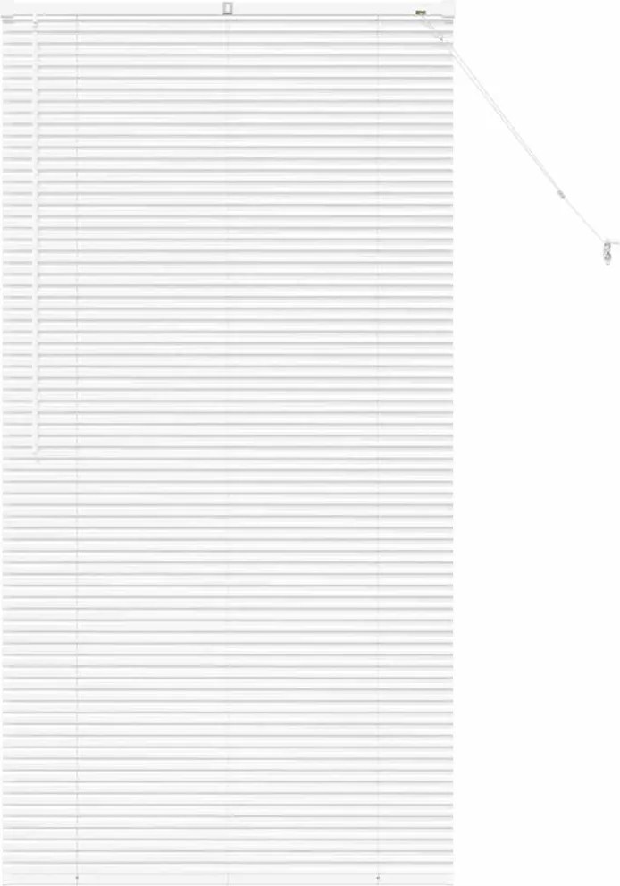 vidaXL Zsalugáter Redőnyök Fehér 175 x 90 cm Alumínium