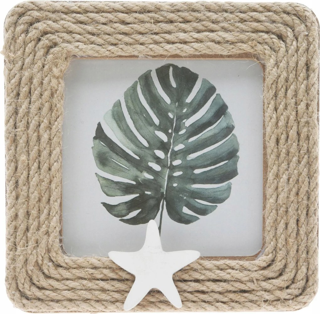 Álló Képkeret Sea négyzet alakú, csillaggal