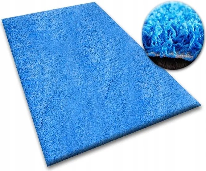 Shaggy Izebelie szőnyegdarab 5cm kék 25711-925
