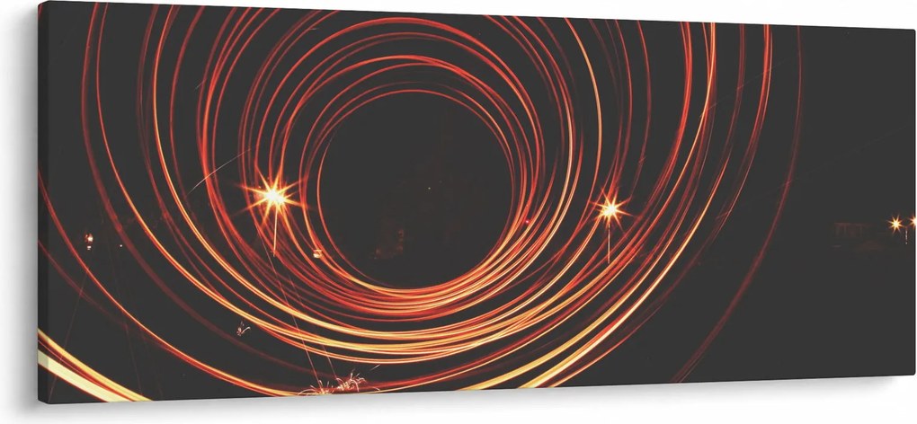 Absztrakt vonalak képe (120x50 cm)