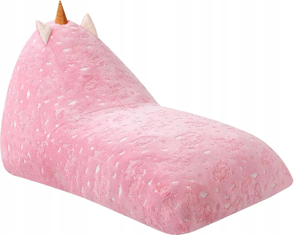 Nagy Fotel Sako Unikornis Alakú Táska Felnőtt Gyerekeknek Rózsaszín