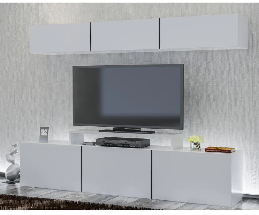 TV szekrény Line - White