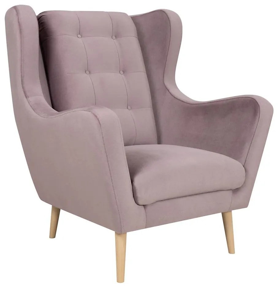 Fotel OMI XXL rózsaszín