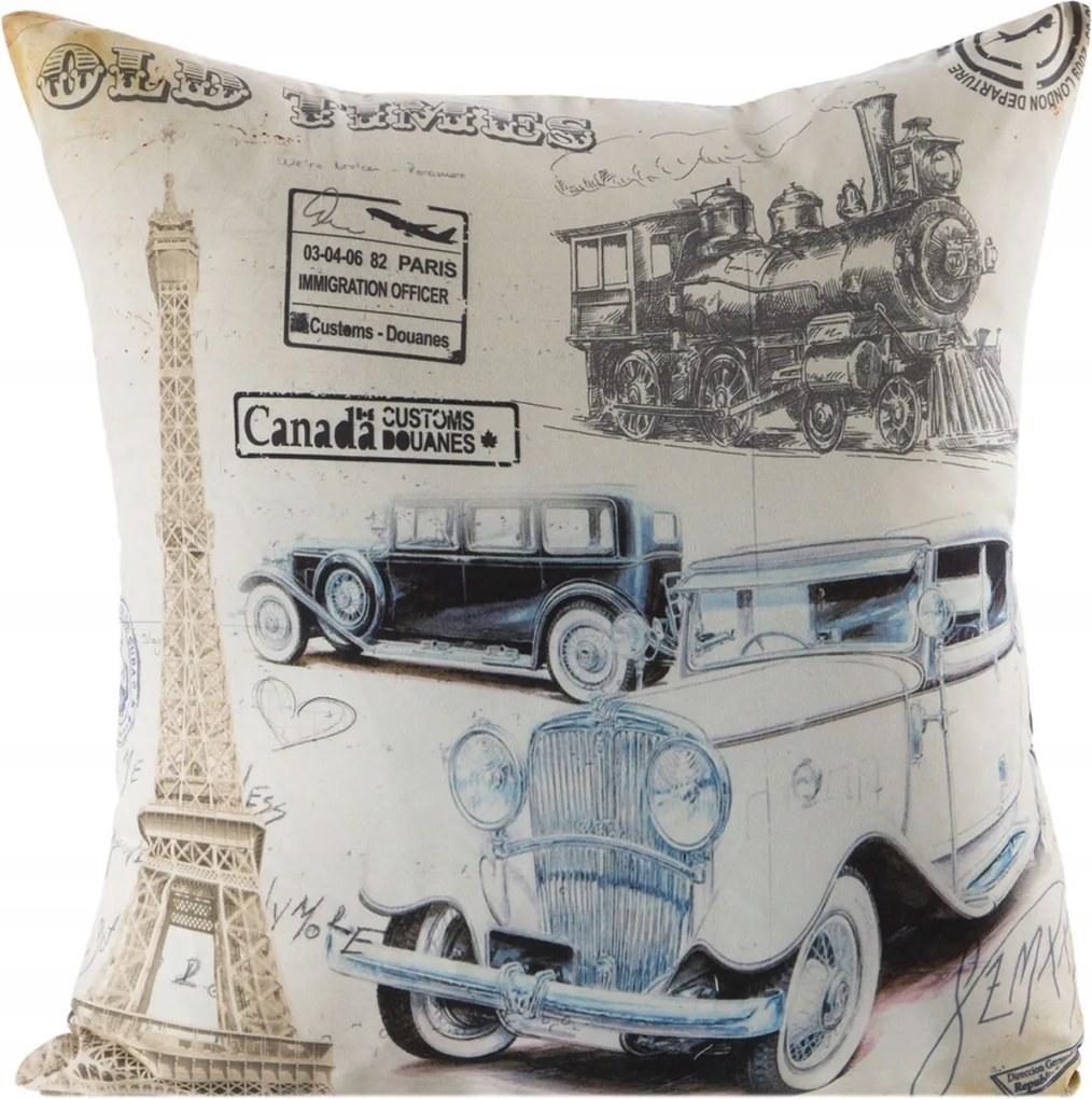 Jancsi Dekorációs Párnahuzat 45x45 Jancsi Párna CAR/11