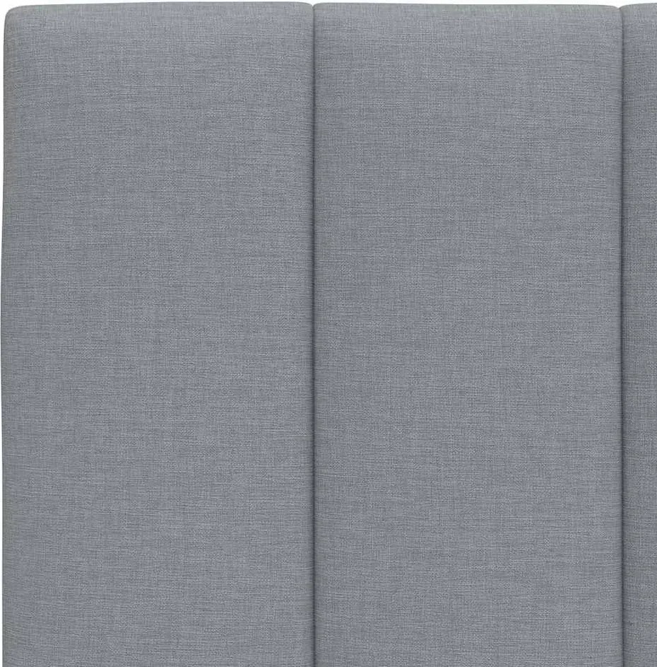 világosszürke szövet fejtámla párna Hanko 200 cm