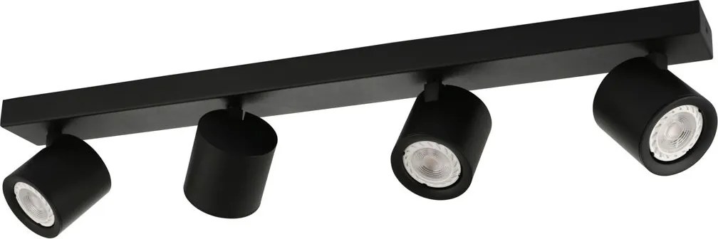 Italux Modern Spot lámpa Karlota Fekete ITXSPL-31959-4B-BK