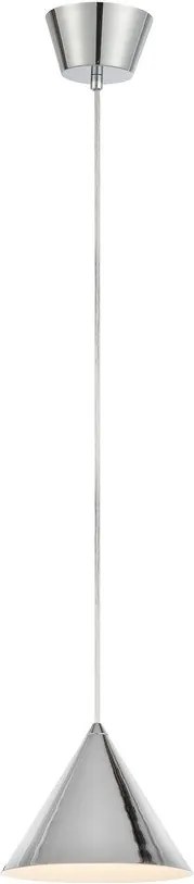 Ezüstszínű fém függőlámpa fém búrával ø 19 cm Tip – Markslöjd