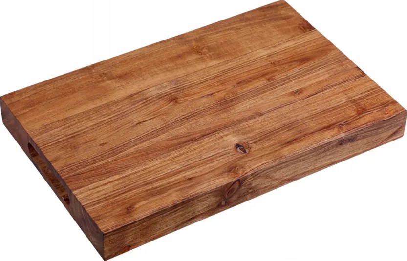 Akácfa Vágódeszka Barna Vastag 40 x 25 CM Konyhába