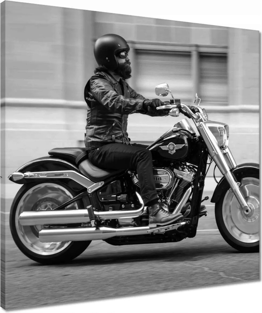 Vászonkép 50x50 Harley Davidson Motorkerékpár