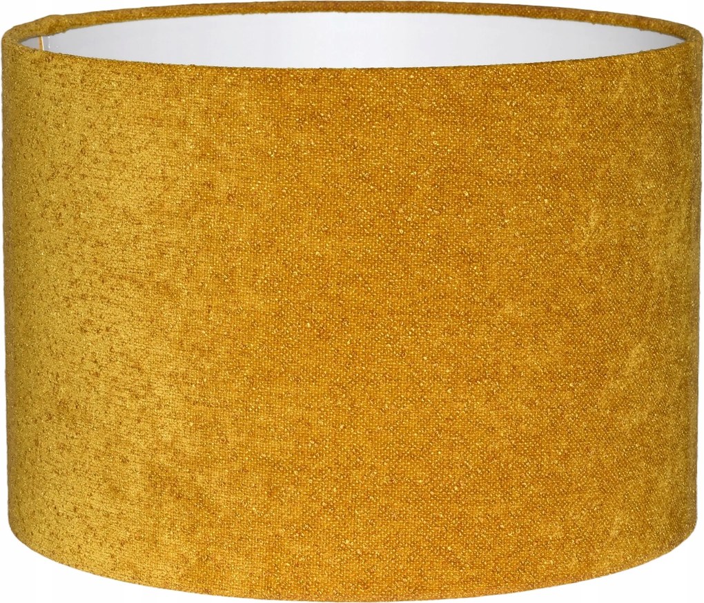 Lámpaernyő Álló Függő Henger 20/15cm E27 Méz-sárga Boucle Venosa