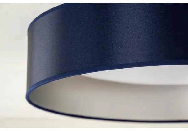 Duolla - LED Mennyezeti lámpa ROLLER LED/24W/230V átm. 45 cm kék/ezüst