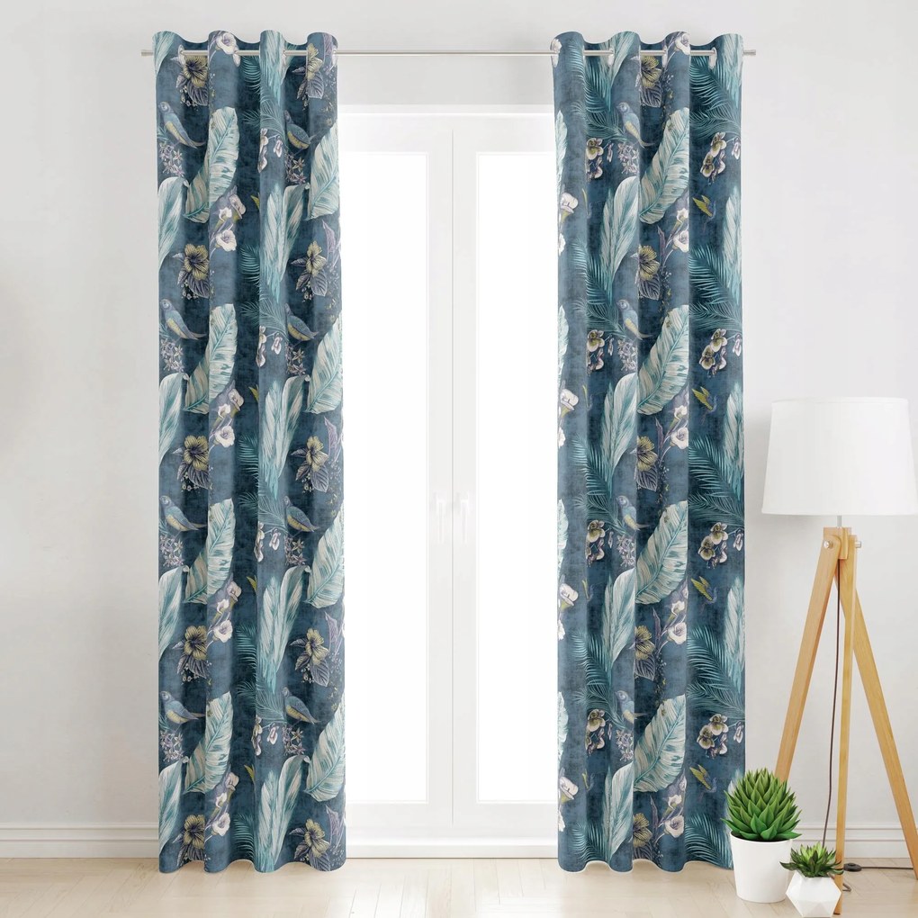 Függöny Átvezetőkkel Kolibrik 145x230