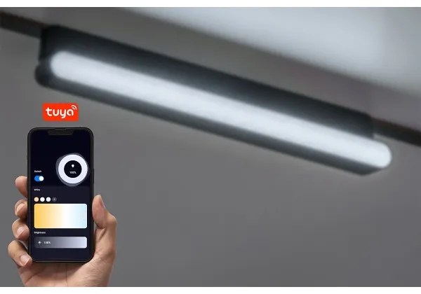 Rabalux 70129-LED Dimmelhető mennyezeti lámpa 1 fázisú sínrendszerhez LiTrack 13W/24V 33 cm