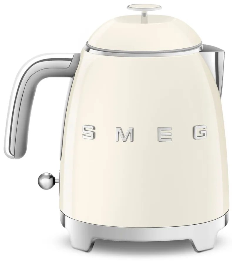 Krémszínű rozsdamentes acél vízforraló 800 ml Retro Style – SMEG