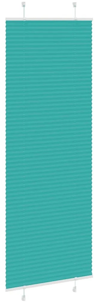 pliszírozott redőny Benzinzöld 80x200 cm szövetszélesség