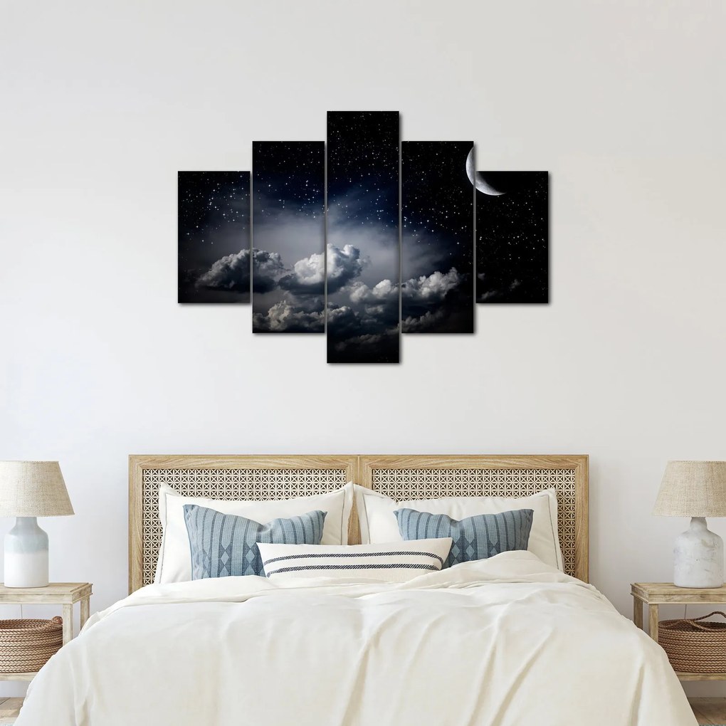 Kép - csillagos égbolt (150x105 cm)