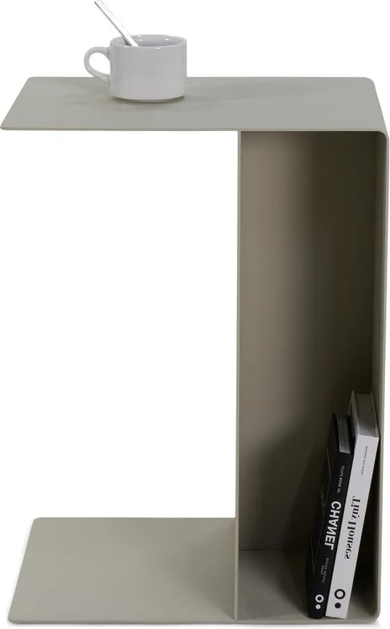 Acél tárolóasztal 40x30 cm Slide Low – Spinder Design