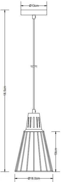 Lámpa Mennyezeti lámpatest KALIOPE,8266,AC220-240V,50/60Hz,1*E27,max.40W,IP20,átmérő 18cm,egyes,kék