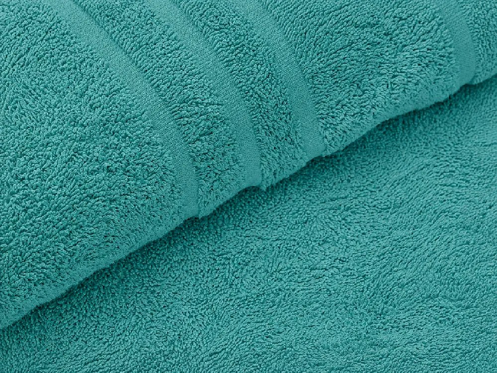 Fürdőlepedő CLASSIC COLOR 70 x 140 cm petrolkék, 100% pamut