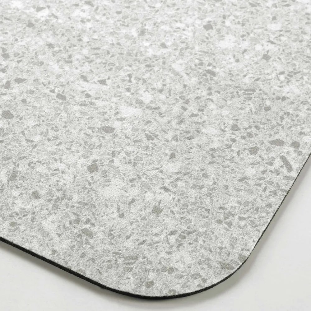 Szürke fürdőszobai kilépő 50x80 cm Granite – douceur d'intérieur