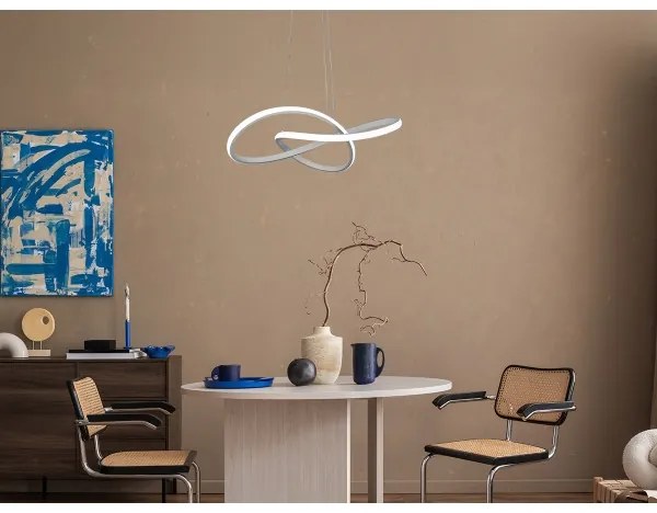 LED dimmelhető kábeles csillár LED/65W/230V 3000-6500K + távirányítóval