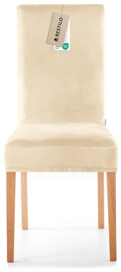 Bézs gumis szék huzat 48 cm Sento – Restilo
