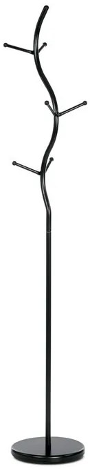 Fém állófogas fekete színben, 181 cm magas 80003-09