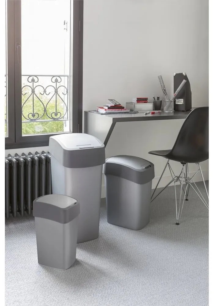 Pacific szürke szemetes, 45 l - Curver