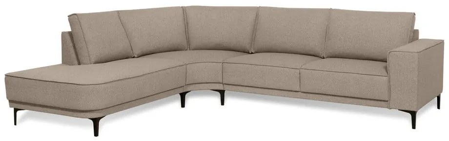 Világosbarna sarokkanapé (bal oldali) Copenhagen – Scandic